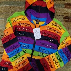 NWT Rising International Hooded Jacket